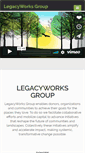 Mobile Screenshot of legacyworksgroup.com